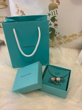 -RARE/HARD TO FIND - Tiffany & Co 14mm XL Hardware balls earrings (RETIRED)